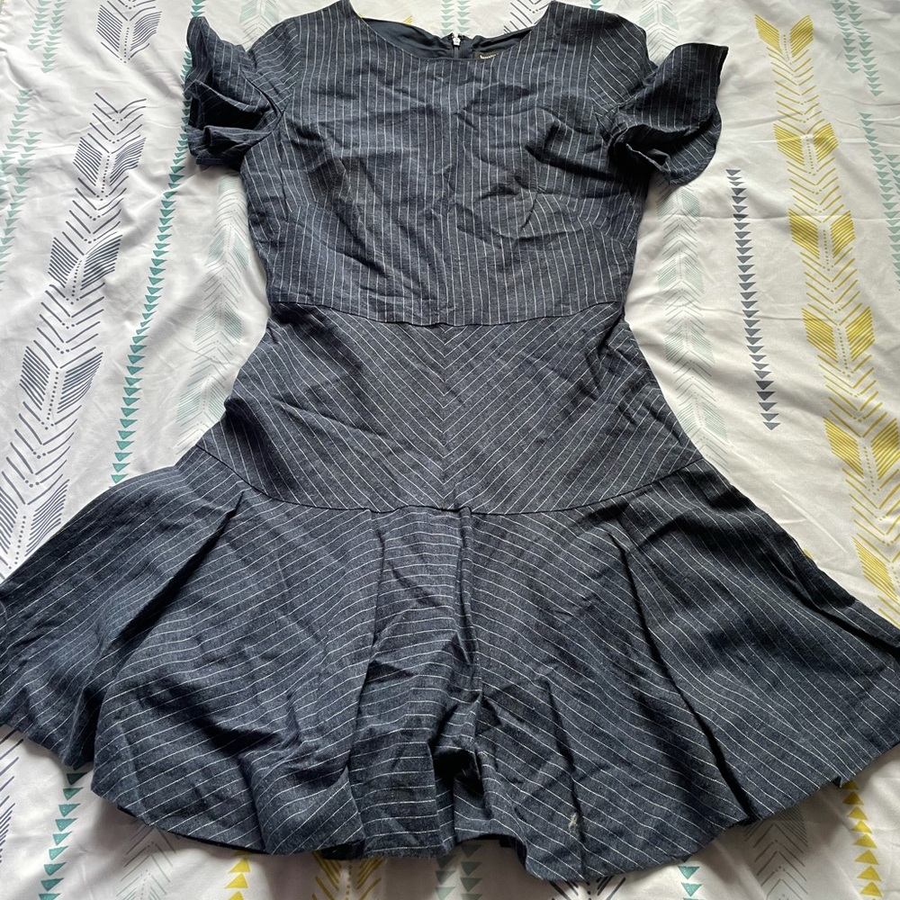 Striped banana republic dress